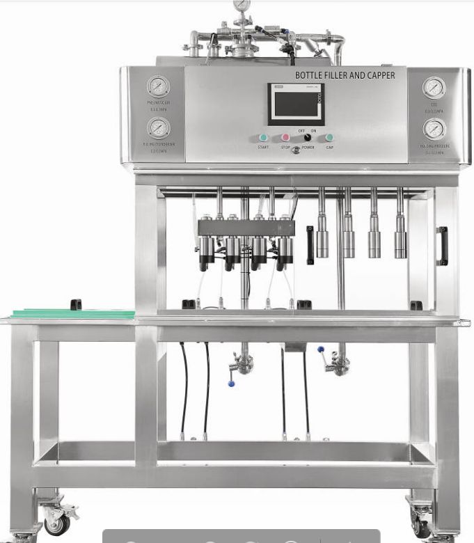 semi-automatic bottle machine